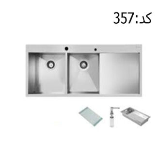 سینک اخوان کد 357 توکار
