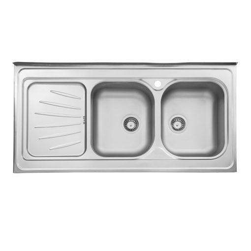 سینک ظرفشویی استیل البرز روکار کد 300-60